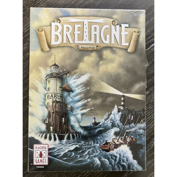Bretagne Board Game by Marco Pozzi 2015 Placentia Games, New and Sealed - Picture 1 of 7